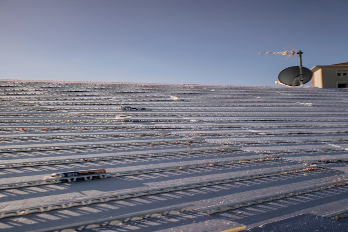 Aislamiento de cubierta plana